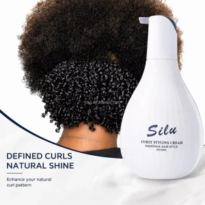 Customized Hair Bio Relaxed Gel Private Label Natural Vegan Shea Curl Enhancers Kinky Curly Hair Creams