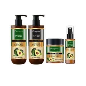 Customized Hair Shampoo and Conditioner Set Keratin Smoothing Herbal Repair Avocado Collagen Hair Shampoo for Damage Hair
