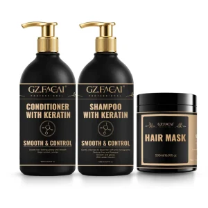 Customized Keratin Repair Anti Hair Loss Moisturizing Nourishing Hair Shampoo Conditioner Set