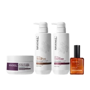 Customized Logo Argan Oil Shampoo Nourishing Repair Collagen Hair Mask Protein Herbal Hair Shampoo and Conditioner Set