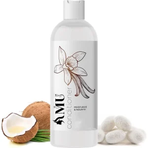 Customized Logo Organic Moisturizing Nourishing Dry Scalp Treatment Coconut Oil Cream Hair Conditioner