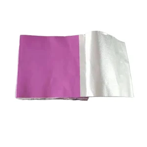 Customized Precut Embossed Hairdressing Foil Pop up Hair Foil Colored