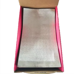Customized Printed Flat Foil Sheets Flat Box Hairdressing Foils for Hairdressing Perm and Dyeing