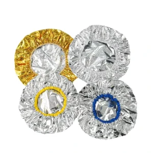 Customized Tin Foil Hair Mask Cap for Hair Salons Oil Baking Evaporation Cap for Hair Tools Steam Bath Cap