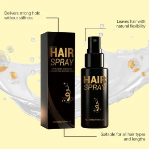 Daily Hair Style Elegant Moist Cool Mild Long Lasting Hair Styling Spray
