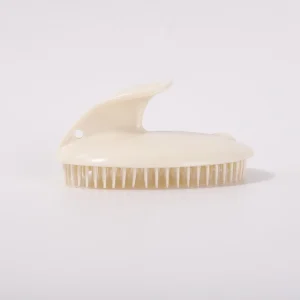 Daily Use Waterproof Oval Hairbrush with Soft Bristles for Gentle Hair Washing and Massage Combining