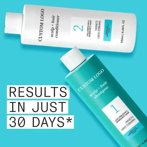 Damaged Hair Repair Shampoo Natural Hair Care Volumizing Hair Duo Anti Thinning Hair Protection Shampoo Conditioner