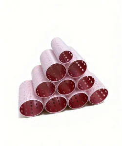 Dansky Custom Self Grip Hair Aluminium Core Roller Hook Hair Rollers Set Hair Heat Resistance for Hook and Loop Curlers
