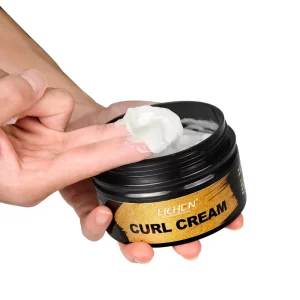 Deep Moisturizing Vegan Natural Hair Styling Curl Cream Private Label Curl Defining Cream for African American Women