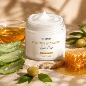 Deeply Nourishing Honey Avocado Oil Hair Mask Strengthens Smooths to Prevent Loss for Radiant Glow Hair Mask