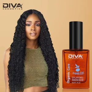 Diva Organic Argan Oil Hair Serum Nourishing Refreshing Hair Repairing 50ml
