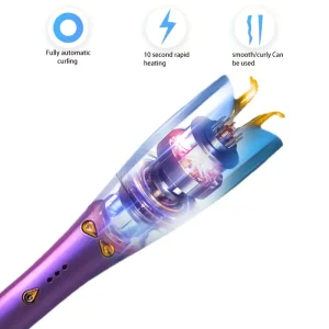 Durable Ergonomic Professional Hair Curler with Auto Shut Off for Salon Use