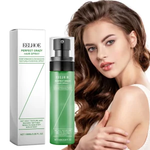 EELHOE Hair Volumizing Strong Hold Styling Spray Lazy Hair Oil Control Refreshing Long lasting No Rinse Spray
