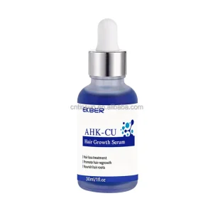EKBER Private Label AHK-Cu Serum Hair Growth Serum Scalp Nourishing Serious Hair Density Hair Thinning Defense Serum for Men