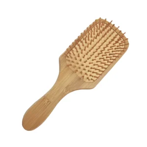 Eco Friendly Recyclable Custom Personalized Natural Bamboo Hair Comb Healthy Scalp Massage Logo 20cm+ Home Factory