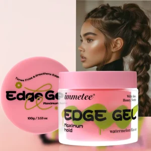 Edge Control Gel Black Hair Extra Hold Private Logo Styling Gel No Flaking 4c 4a 3c 3b Curl Hair Edge Control