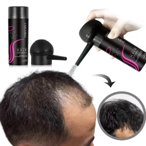 Effective Multi colors Thick Filling Hair Building Fibers Cover Fiber Growth Powder Black Dark Brown for Men and Women
