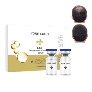 Effective Polypeptide Freeze-dried Powder Hair Regrowth Kit Growth Factor Anti Hair Loss Stem Cell Hair Growth Serum