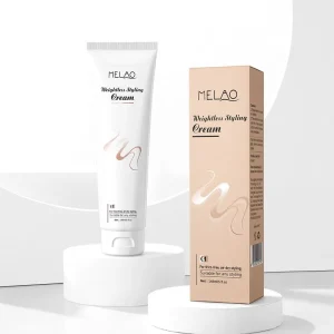 Effortless Styling Hair Cream Silky Smooth Touch Heat Free Anti Frizz Long Lasting Bouncy Volume