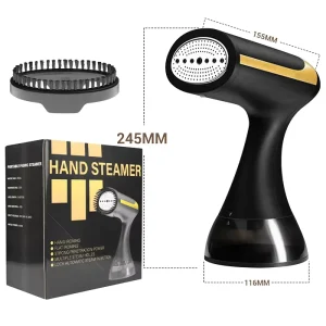 Electric 300ml Mini Garment Steamer Iron 1500W Steamer Clothing Ironing Machine Hand Steamer With Hairbrush