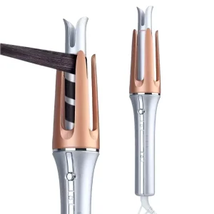 Electric Auto Rotating Hair Curler Anti Tangle Smart Chip Curling Iron Fast Heat Ionic Waver 4 Temperature Settings All Hair