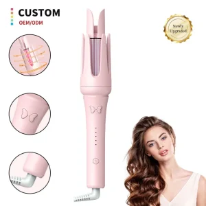 Electric Ceramic 26MM Automatic LED Professional Salon Curling Set Adjustable Temperature 10 Second Rotating Hair