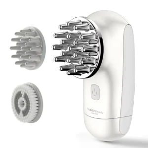 Electric Facial Cleansing Brush Sonic Vibration Head Scalp Body Massage Device Home Personal Beauty Care