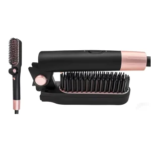 Electric Hair Beard Comb Fast Heating Iron Men’s Beard Hair Straightener Heat Brush