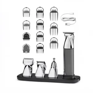 Electric Hair Clippers Men’s Professional Adjustment Cordless Beard Hair Trimmer Rechargeable Haircut Machine for Men