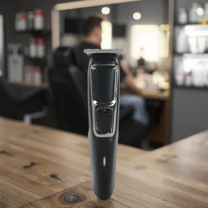 Electric Hair Clippers Rechargeable ABS Housing Adjustable Lengths Salon Quality
