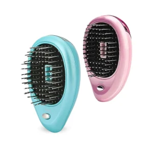 Electric Hair Ionic Brush Anti-Static Massager Straightening Hair Comb Scalp Massager Comb