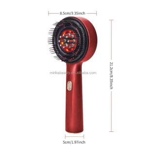 Electric Hair Oil Applicator and Scalp Massager Wireless Hair Growth Massage Comb Head Scalp Massager Devices for Hotel Travel