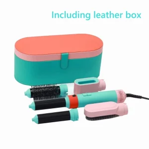 Electric Hair Styler 5 in 1 Hair Dryer Hot Air Brush Professional Hair Straightener Curling Styling Tools Set