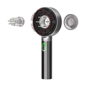 Electric Head Comb LED Red Light Anti Hair Loss Device Scalp Massager for Hair Growth EMS Massager