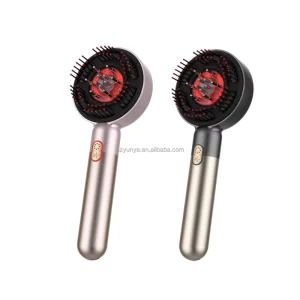 Electric Head Comb LED Red Light Anti Hair Loss Hair Growth Device Electric Scalp Massage Hair Brush Oil Applicator