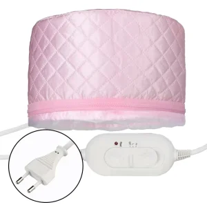 Electric Heated Hair Steamer Cap Thermal SPA DeepConditioning Nourishing Hair Care Styling Heating Shower Hat for Girl Daily Use