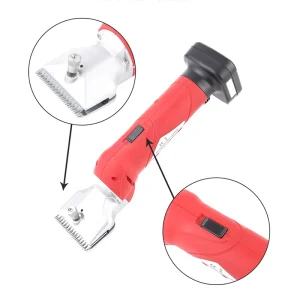 Electric Horse Cattle Hair Clipper 2800SPM Rechargeable Plastic and Iron