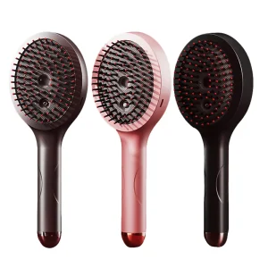 Electric Massage Comb Hair Care Vibrating Device 4 Modes Oil Spray Relaxing Scalp Smooth Hair Styling Tools Type C Charging