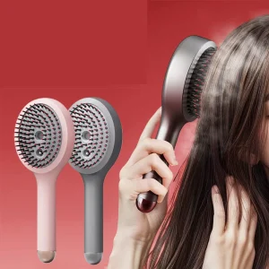 Electric Massage Comb Vibrating Red Light Hair Care Device Medicated Spray Hair Nourishing Comb Scalp Relaxing Hair