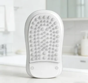 Electric Scalp Massage Brush Replaceable Soft Silicone Brush Head Multifunctional Shampoo Brush Hair Scalp Massager for Home Use