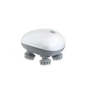 Electric Scalp Massager with 4 Removable Massage Claws Rechargeable Waterproof Handheld Head Massage