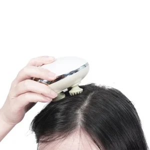 Electric Scalp Massager with 4 Removable Massage Claws Rechargeable Waterproof Handheld Head Massage Scalp for Full Body
