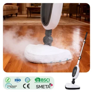 Electric Steam Mops Cleaning Floor Steamer High Temperature Steam Mop Cleaner with Adjustable Pole for Pet Hair Cleaning
