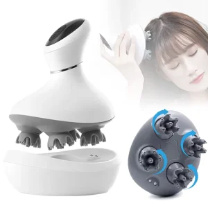Electric Vibration Scalp Head Massager Anti hair Loss Scalp Head Massager Head Massager
