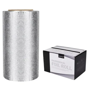 Embossed Aluminum Foil Hair Perm Foil Salon Use Non Scratch Foil for Foreign Trade