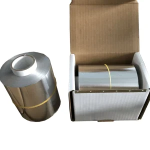 Embossed Aluminum Foil Rolls for Hair Coloring 12.7cm X 500m Foil Thickness 12mic 15mic 18mic 20mic