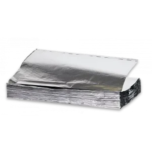 Embossed Color Hair Foil Customized Food Grade Silver Barbecue Disposable Pre cut Pop up Foil