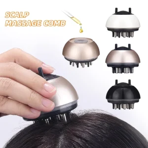 Essential Oil Liquid Guiding Scalp Applicator Hair Growth Comb Hair Care Serum Liquid Massage Device for Hair Scalp Treatment