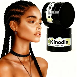 Extra Hold Edge Control Gel for Black Hair Strong Hold No Flaking Herbal Styling Gel for 4C 4A 3C 3B Curls