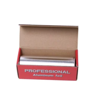 Extra Wide Embossed Hairdressing Foil Pre Cut Roll for Salon Use